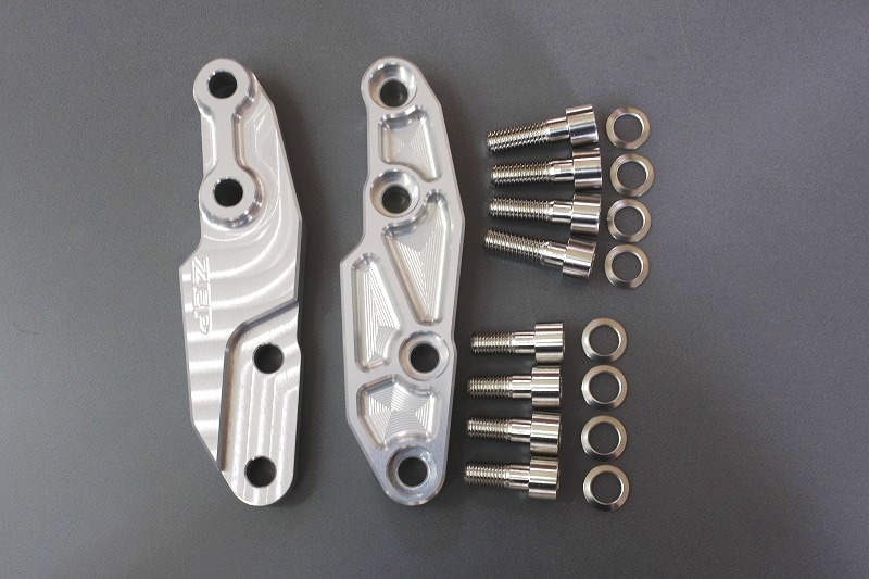 ゼファー1100 オーリンズ正立ブレンボ 4P 40mmピッチ Φ320 ディスク