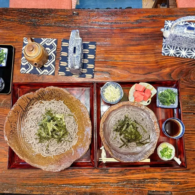 宮若】鉄を打ち、蕎麦も打つ。藤の木の本格手打ちそばセット - 筑豊