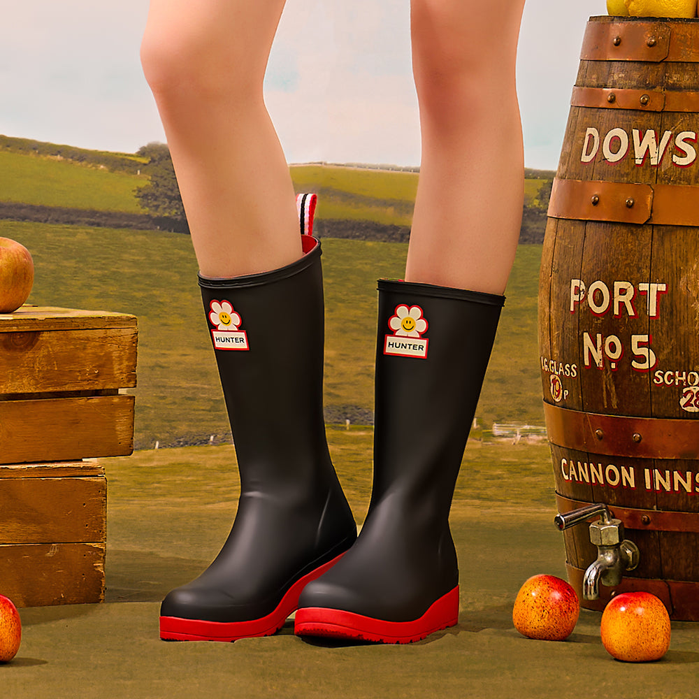 HUNTER X WIGGLE WIGGLE]プレイトールブーツストラップセット