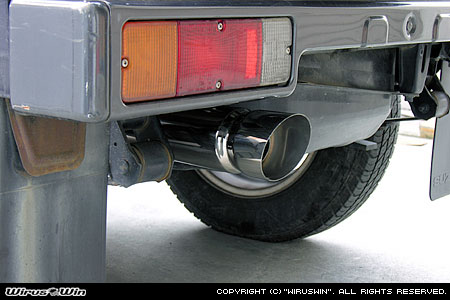 WirusWin】【JA11・JA12・JA22】ジムニー用サーフマフラー