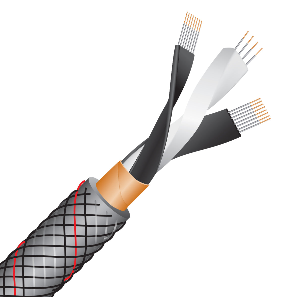 Silver Starlight 10 24AWG Digital Audio Out Coaxial Cable