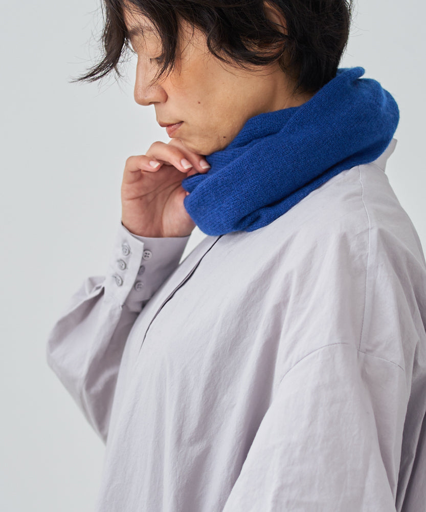 カシミヤ100％のスヌード（CAA-044） – WOOL STUDIO