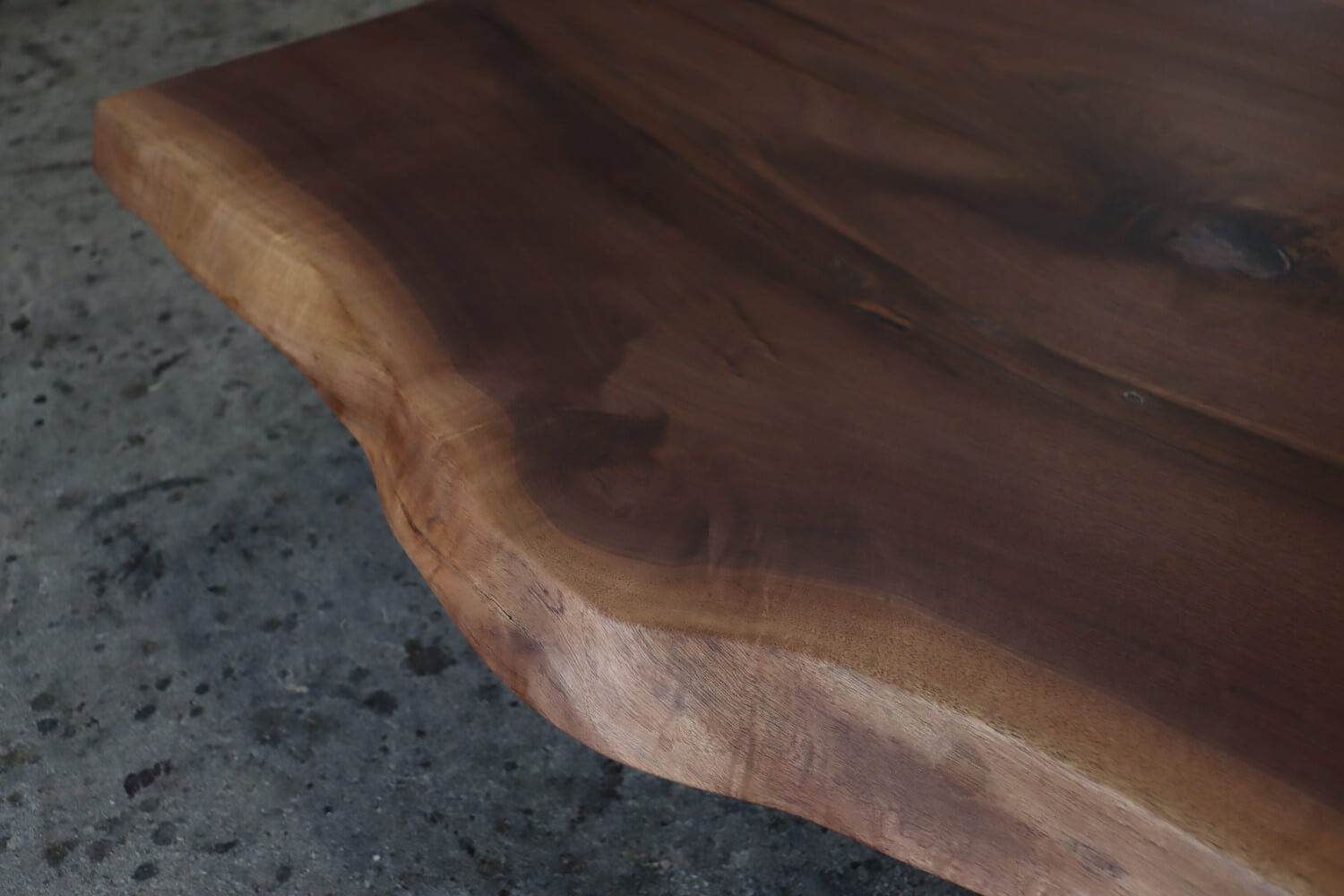 一枚板 ダイニングテーブル ウォールナット 1800 MS-7463 - 一枚板