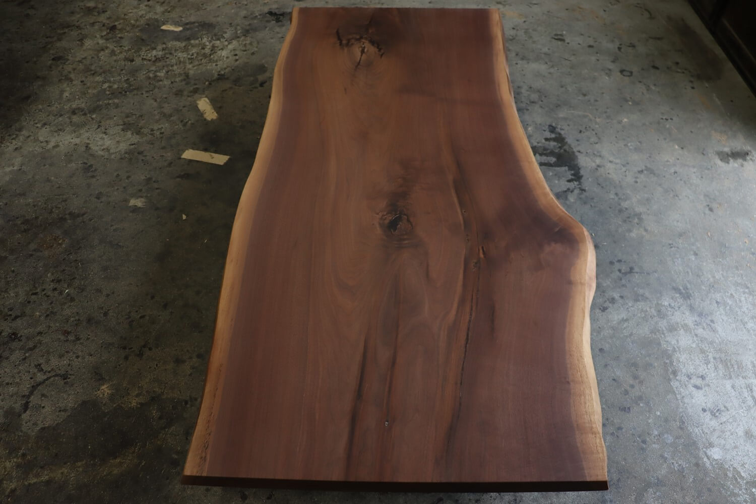 一枚板 ダイニングテーブル ウォールナット 1800 MS-7463 - 一枚板