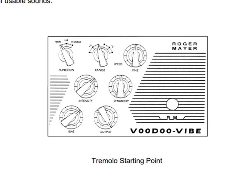 商品紹介】Roger Mayer VOODOO-VIBE | WoodVillage