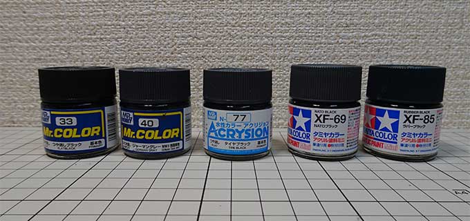 塗料】プラモデルのタイヤに適した塗料は？ | ウォルクラフト