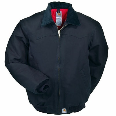 Vintage Carhartt Jacket Flannel Lined Santa Fe Jacket J13BLK 5xl