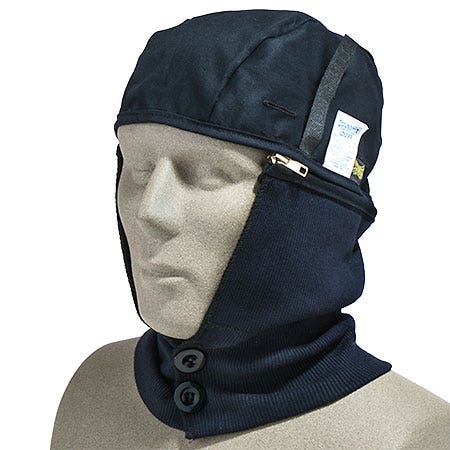 Occunomix Headgear: Flame Resistant Winter Hard Hat Liner LZ620 FR