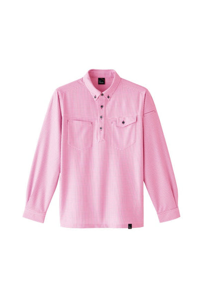 長袖ニットシャツ 8499 | WORKWEAR LAB/ワークウエア・ラボ – Asahicho