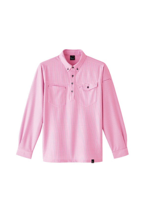 長袖ニットシャツ 8499 | WORKWEAR LAB/ワークウエア・ラボ – Asahicho