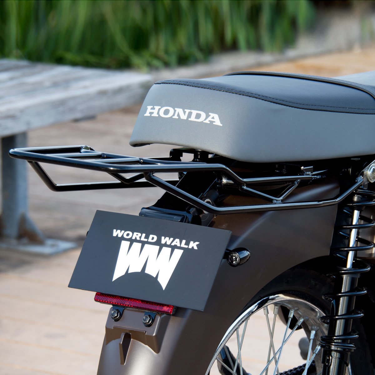 スーパーカブ110用 タイホンダ純正タンデムシートキット - バイク