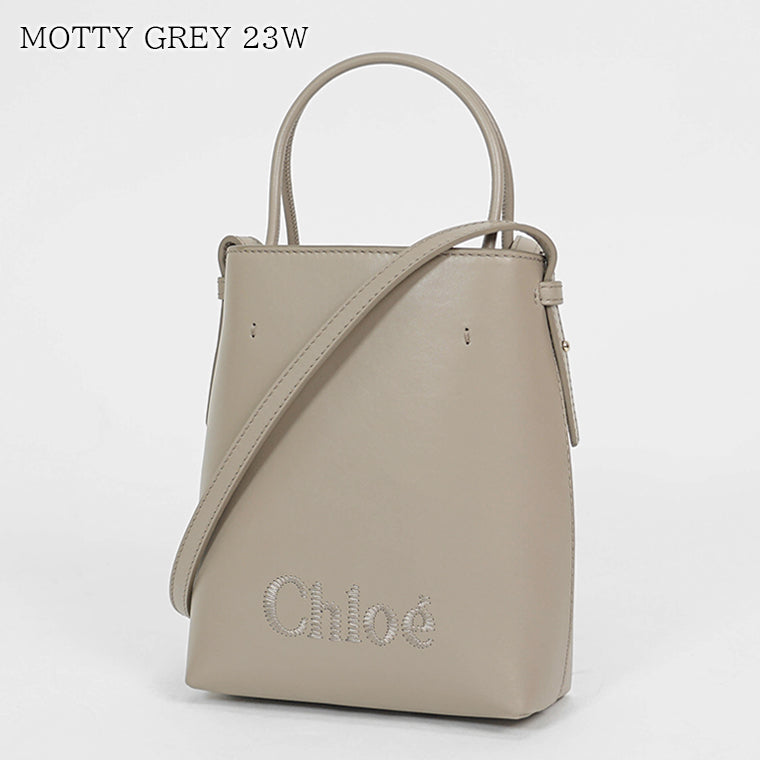 クロエ Chloe レディース ショルダーバッグ グレー ベージュ