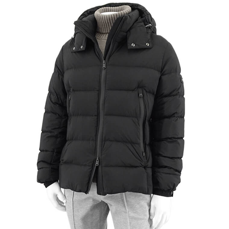 タトラス TATRAS メンズ ダウンジャケット ブラック チャコールグレー