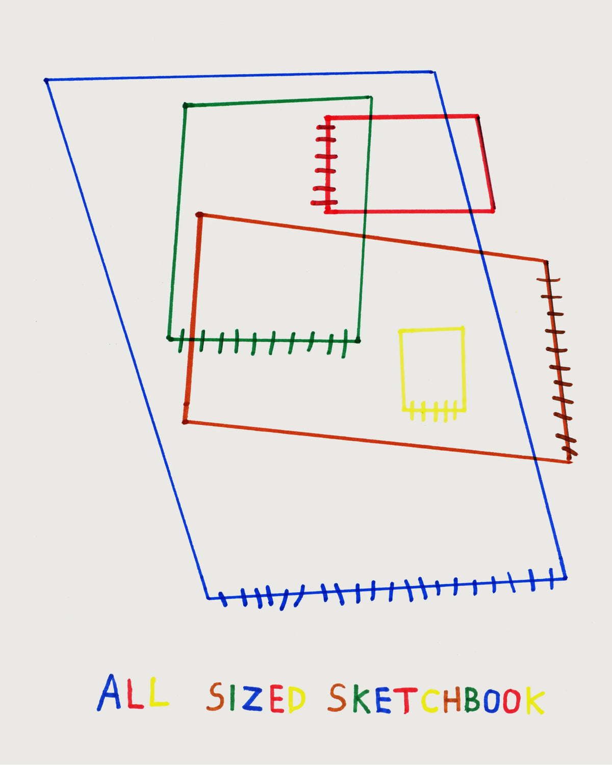 サイズいろいろスケッチブック – Woset