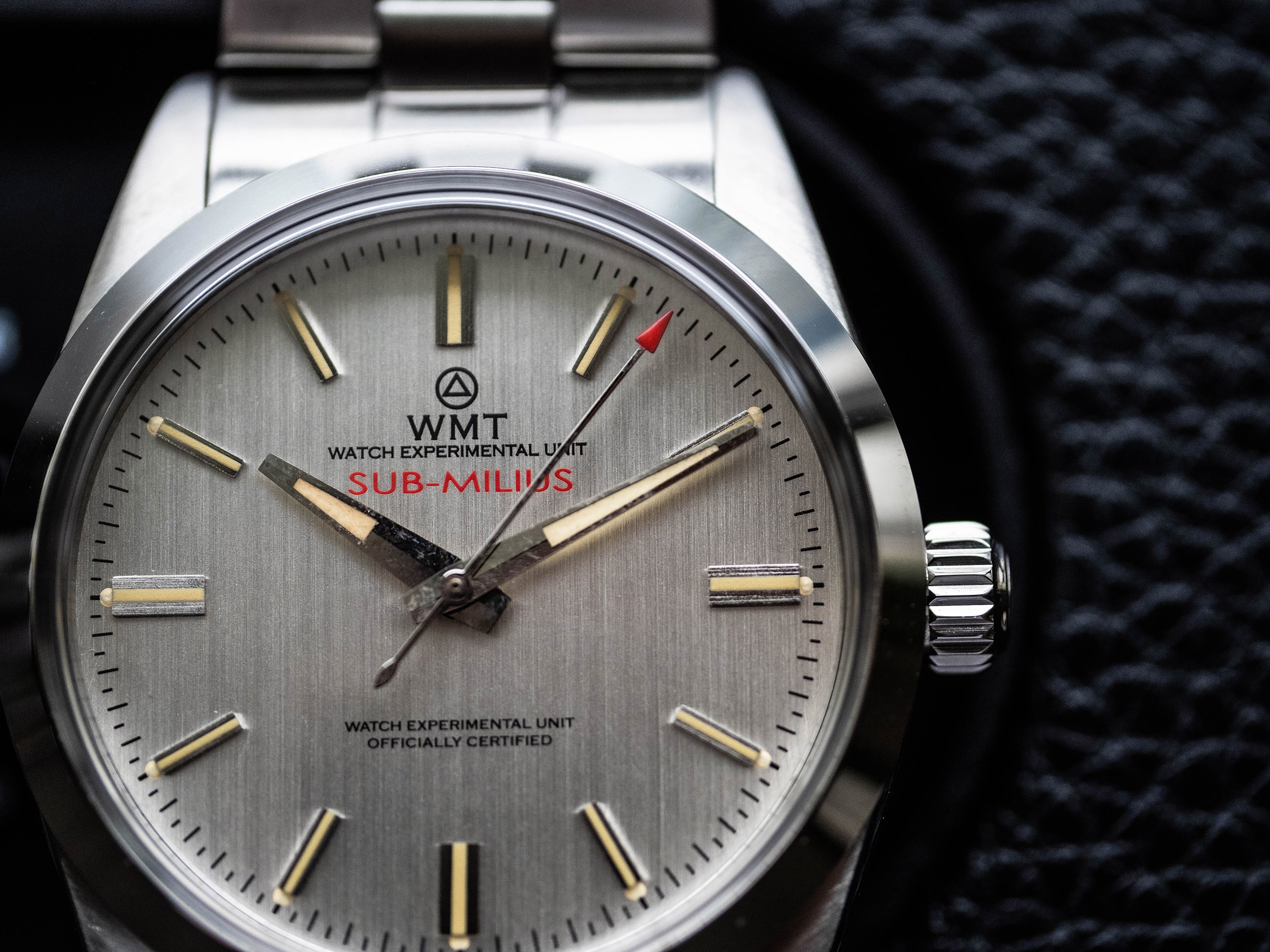 SUB-MILIUS MK II - Silver Dial Aged Edition / Limited 50 PC - WMTWatch