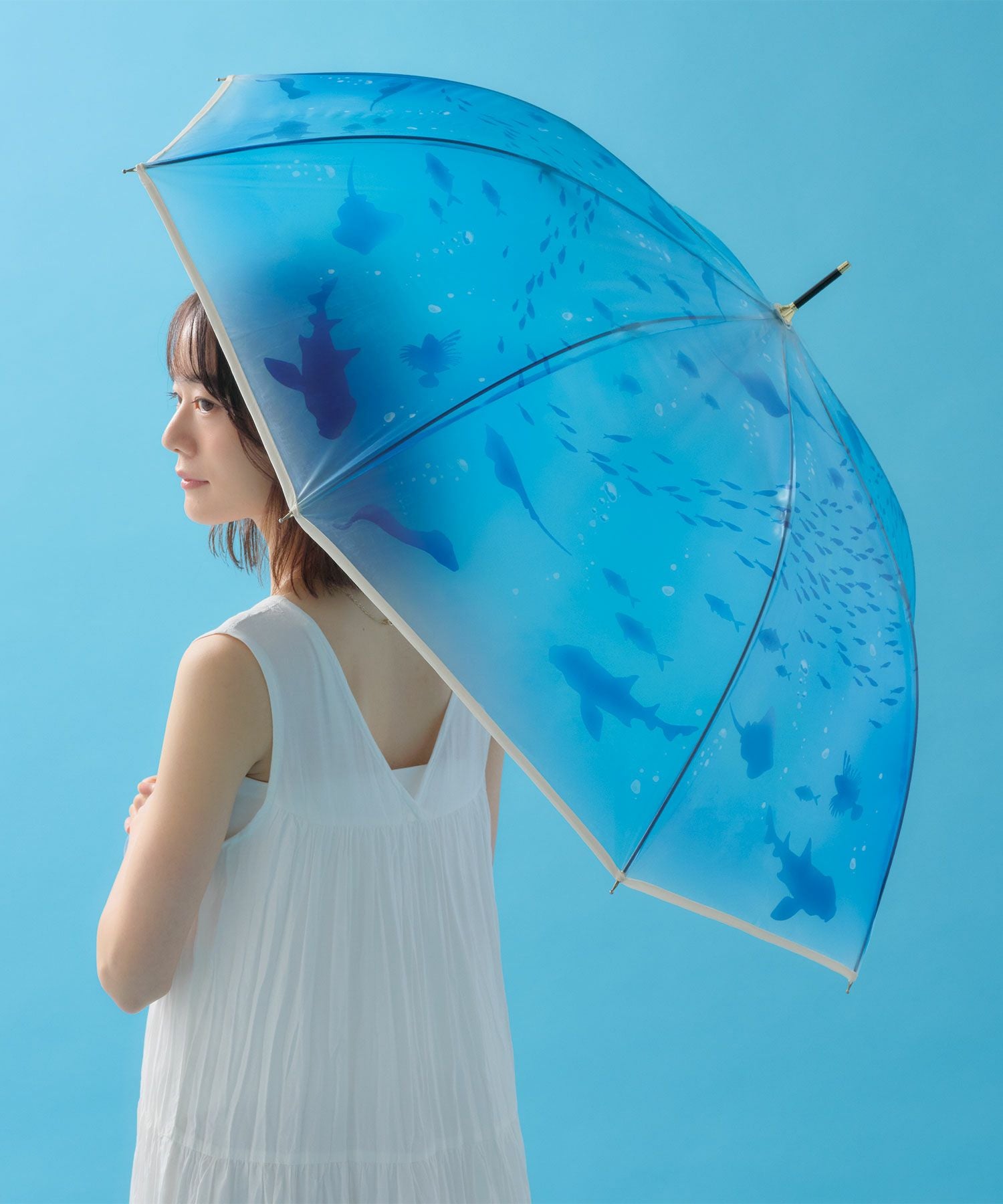 えのすい× Wpc. アンブレラ おはよう、大水槽 おやすみ 、くらげ 新