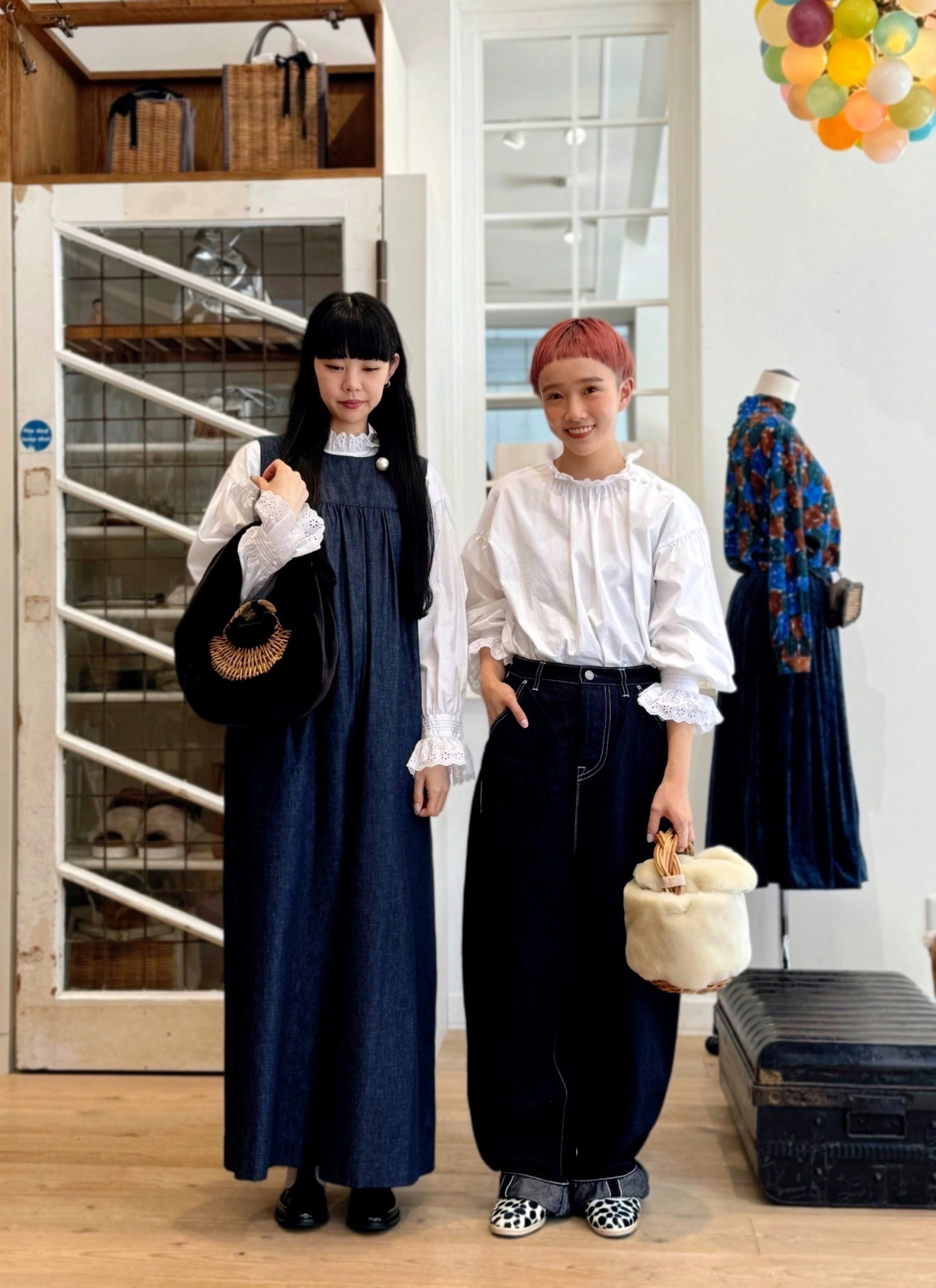 mina perhonen always バルーンワイドデニム DN4420A