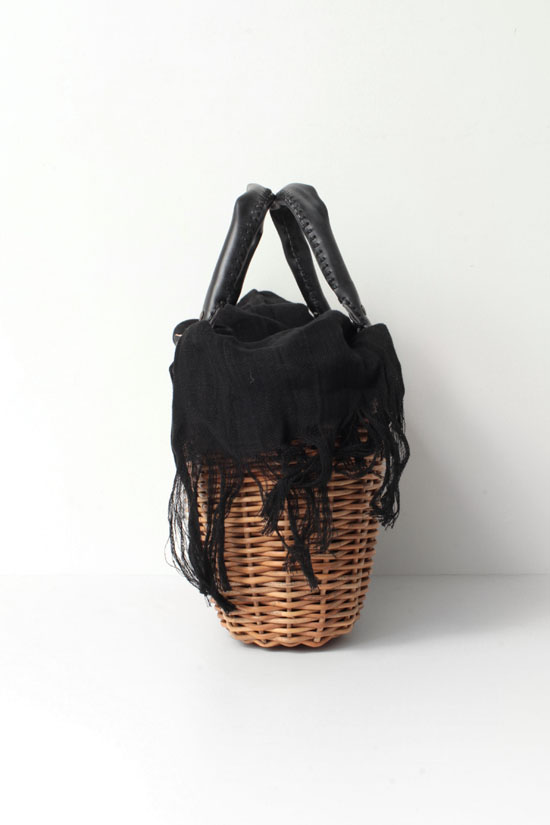 ebagos エバゴス ブライドル トート・バスケット・レザーハンドル