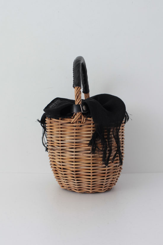 ebagos エバゴス バケツMバスケットリネンかぶせ