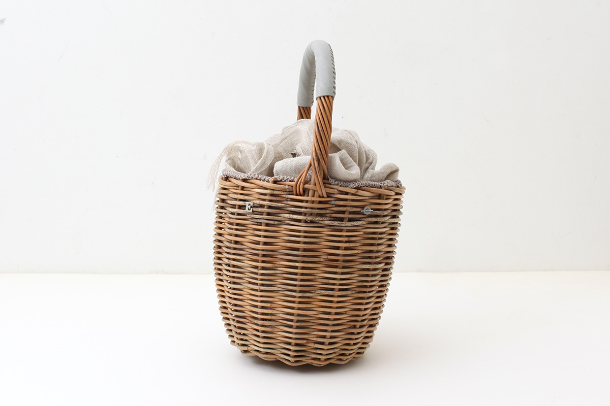 ebagos エバゴス バケツ M バスケット カラーハンドル