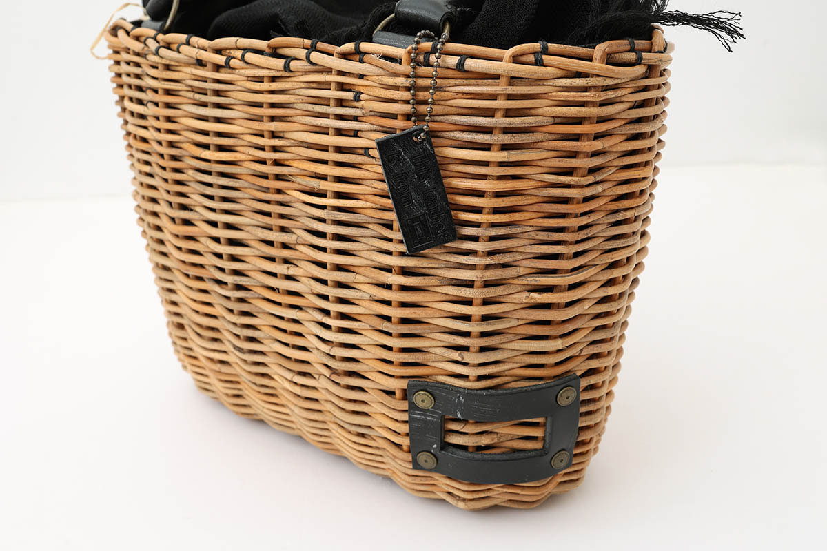 ebagos エバゴス ブライドル トート・バスケット・レザーハンドル