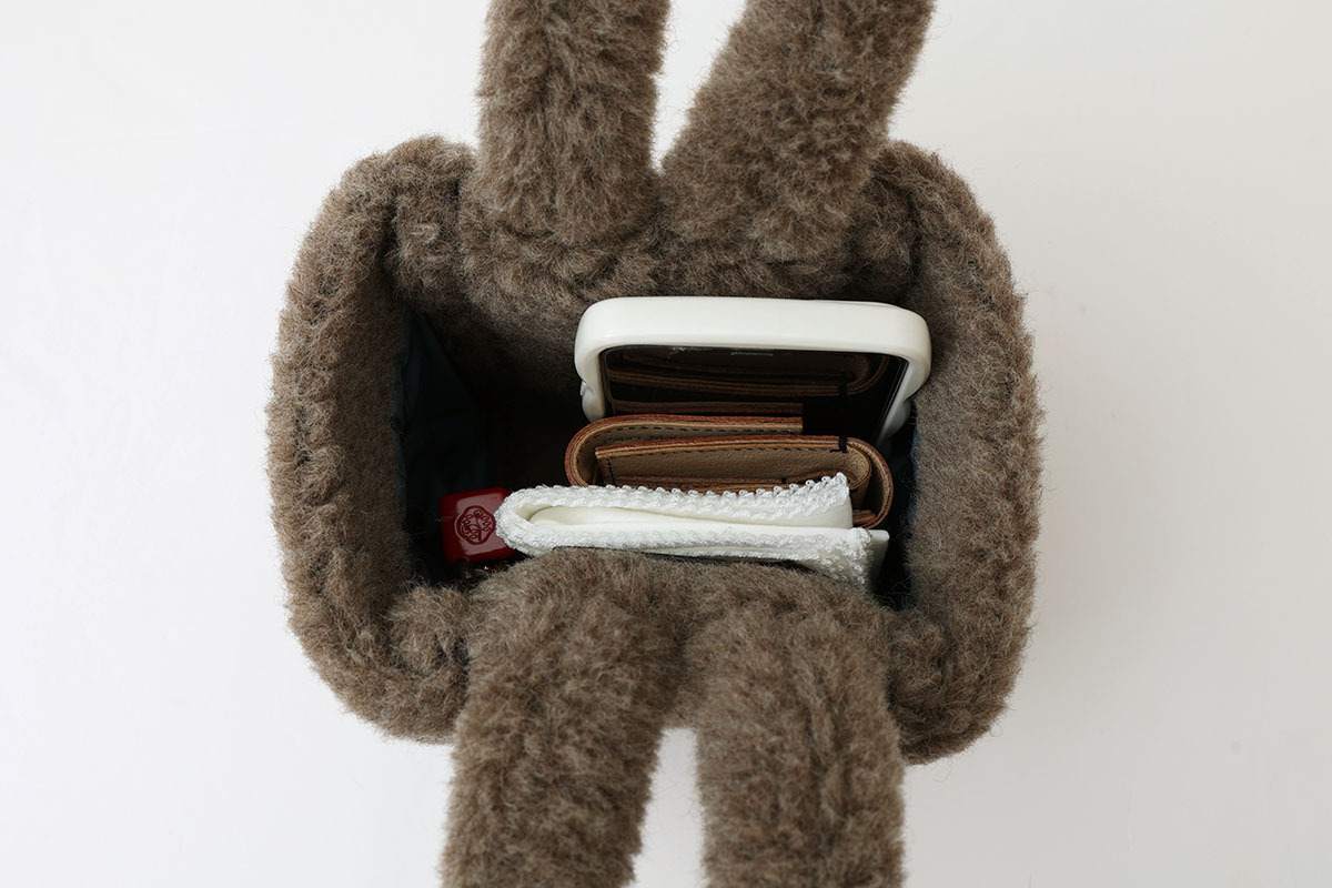 ebagos エバゴス ラビット・ウールボア