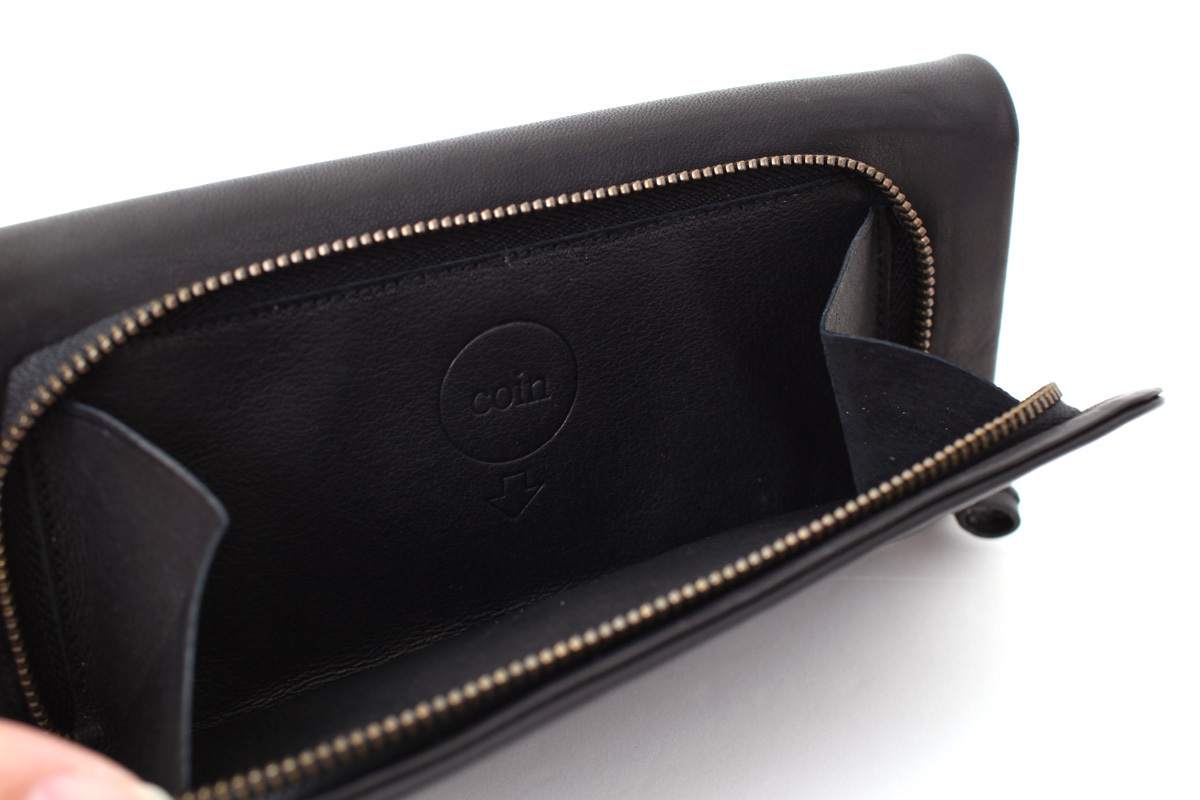 ebagos エバゴス 牛ソフトレザー 長財布