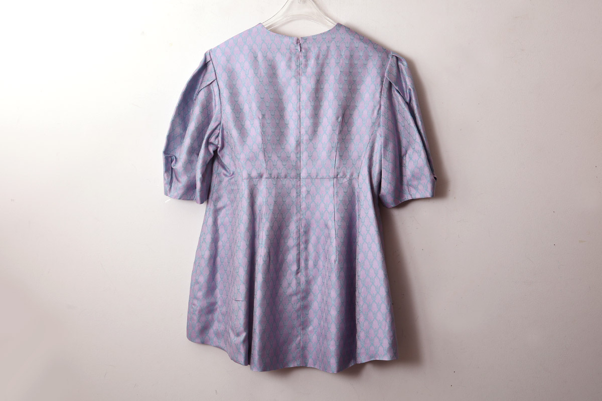 leur logette ルールロジェット 別注!! Ornament jacquard top