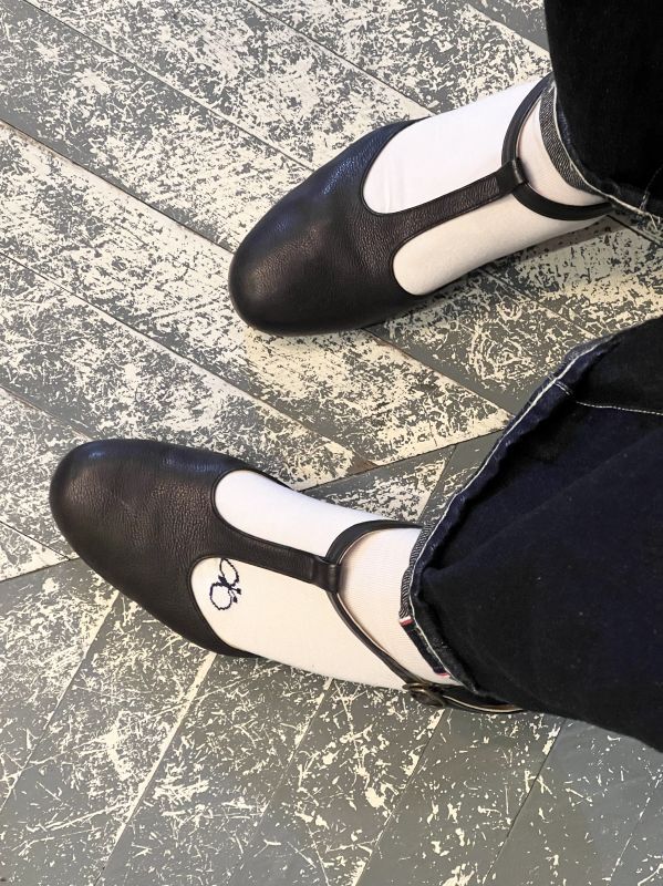 mina ∞ミナペルホネン∞ mina タイツ ソックス ちょうちょ 蝶々 レア