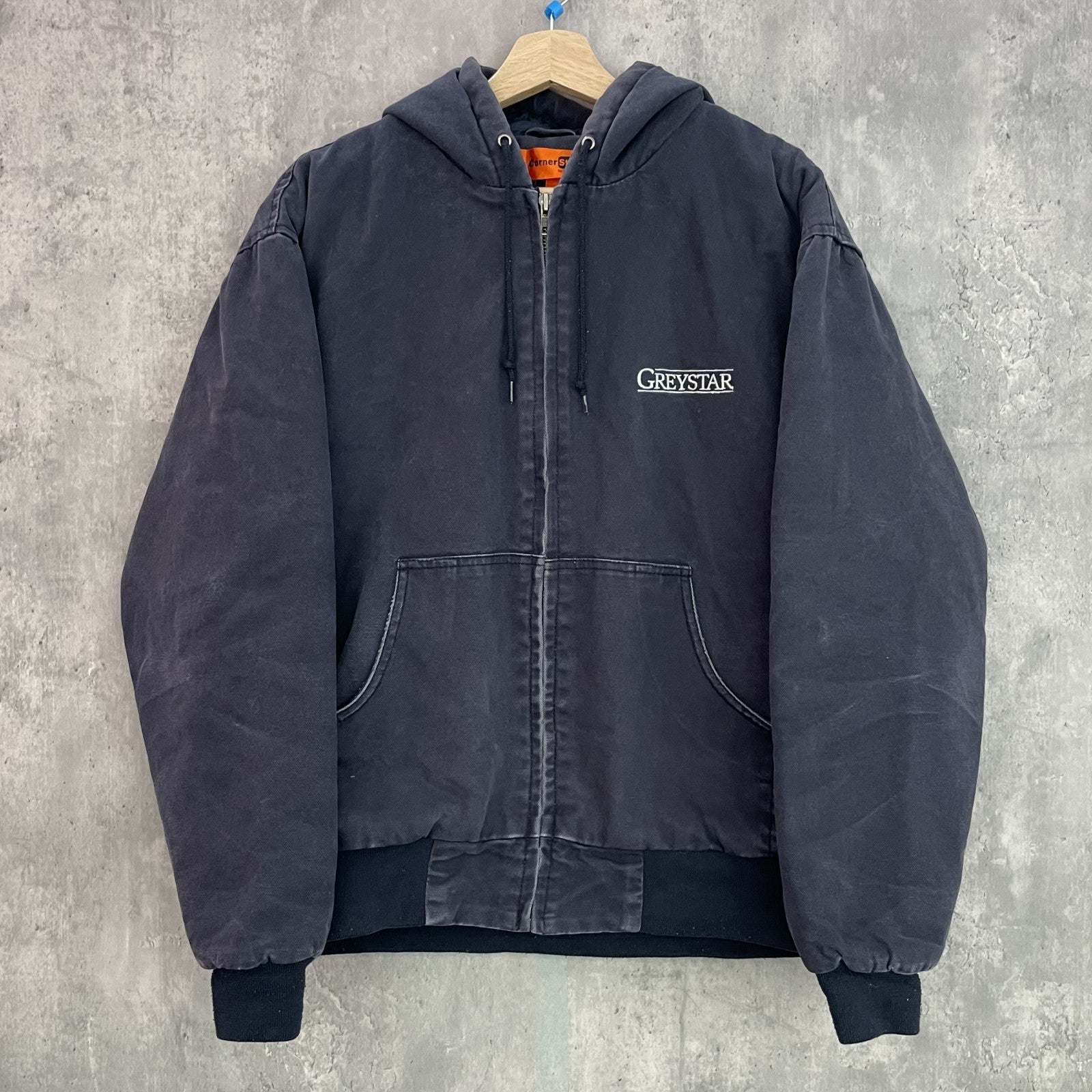 00s vintage 古着 ビンテージ アクティブジャケット 企業 フルジップ