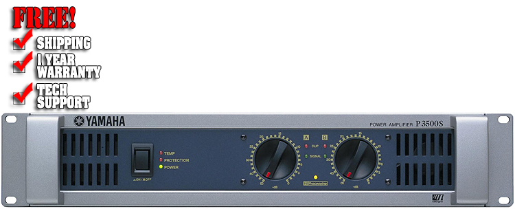 Yamaha P3500S | DJ Amplifiers | Chicago DJ Equipment