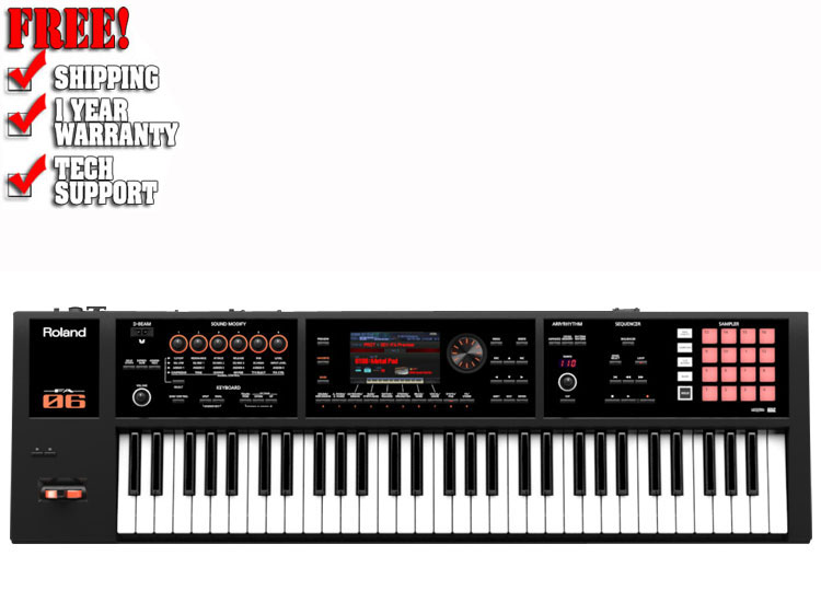 Roland FA-06 Synthesizer | DJ Synthesizer | DJ Keyboards
