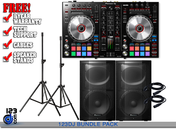 Pioneer DDJ-SR2 & XPRS12 Package, Chicago DJ Equipment