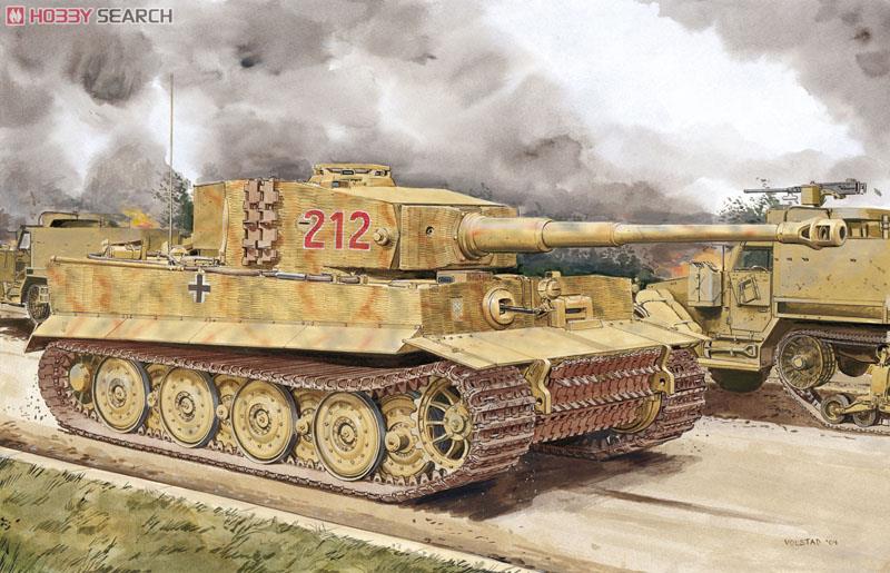 WWII ドイツ重戦車Pz.Kpfw.VI Ausf.E ティーガーI 後期生産型 3in1