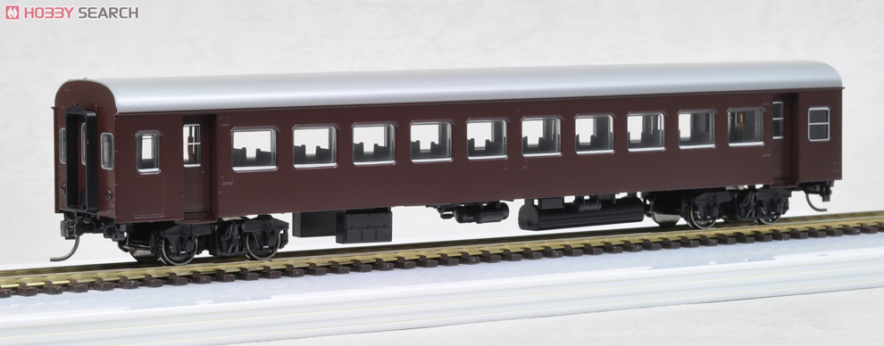 16番(HO) 国鉄 10系客車(座席車) ナハ11・ナハフ11 (茶色) (4両セット