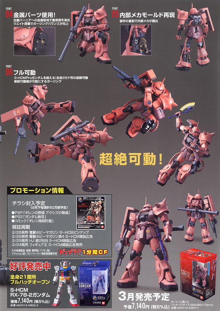 SUPER HCM-Pro MS-06S シャア専用ザク (完成品) - ホビーサーチ