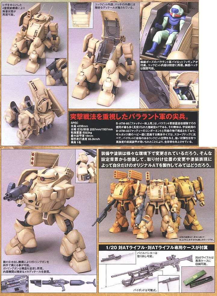 ファッティー地上用 (ペールゼン・ファイルズ版) (プラモデル