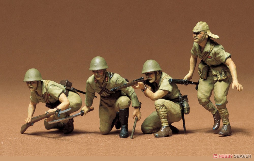 日本陸軍歩兵セット (プラモデル) - ホビーサーチ ミリタリープラモ