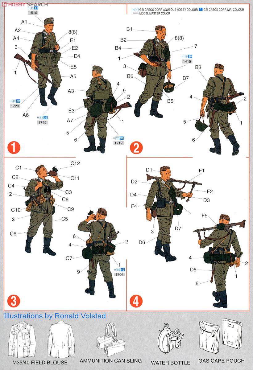 WW.II ドイツ国防軍兵士 行軍バルバロッサ 1941 - ホビーサーチ