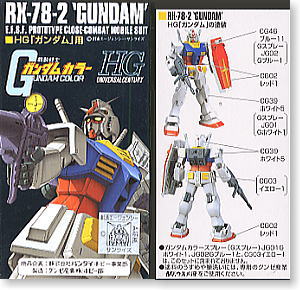 HG「ガンダム」用 ガンダムカラーセット (塗料) - ホビーサーチ 工具・塗料