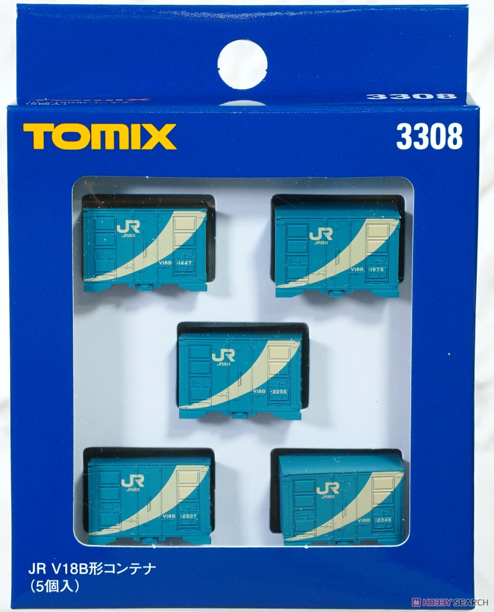 ☆特価品 JR V18B形コンテナ (5個入り) (鉄道模型) - ホビーサーチ