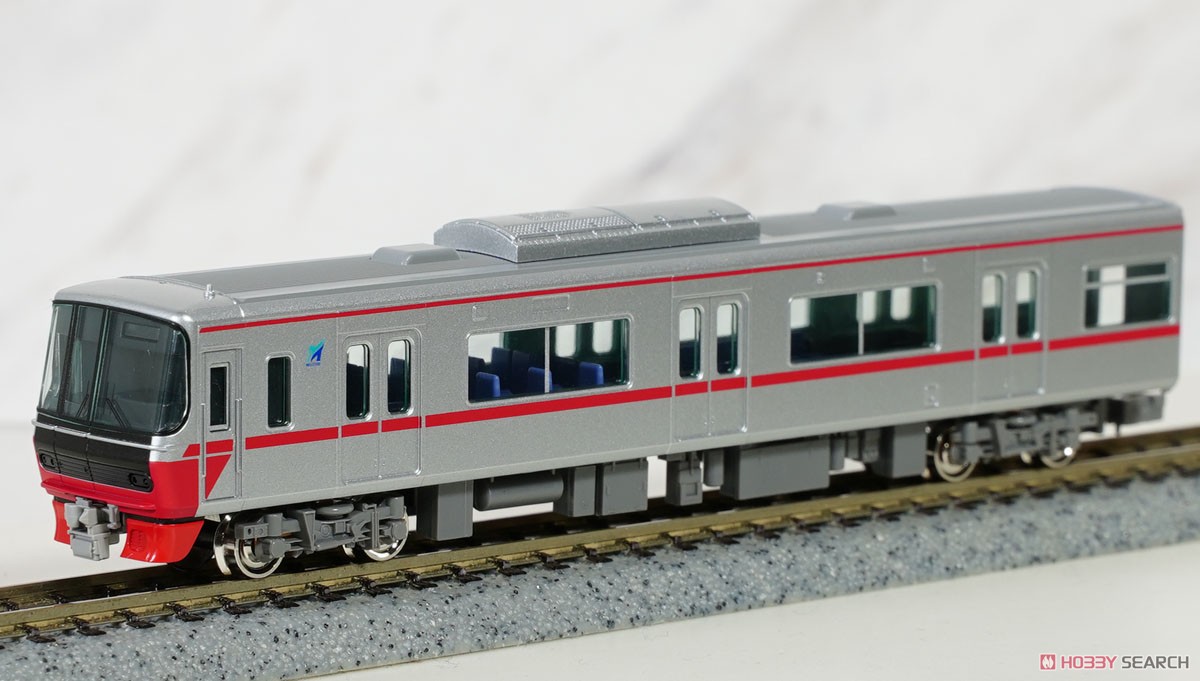 名鉄 3300系 (1・2次車・新塗装) 増結4両編成セット (動力無し) (増結