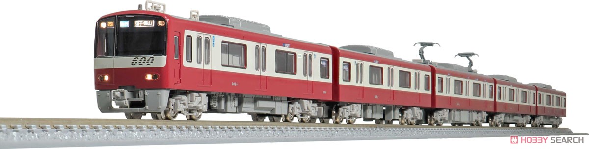 京急 600形 (4次車・更新車・608編成) 8両編成セット (動力付き) (8両