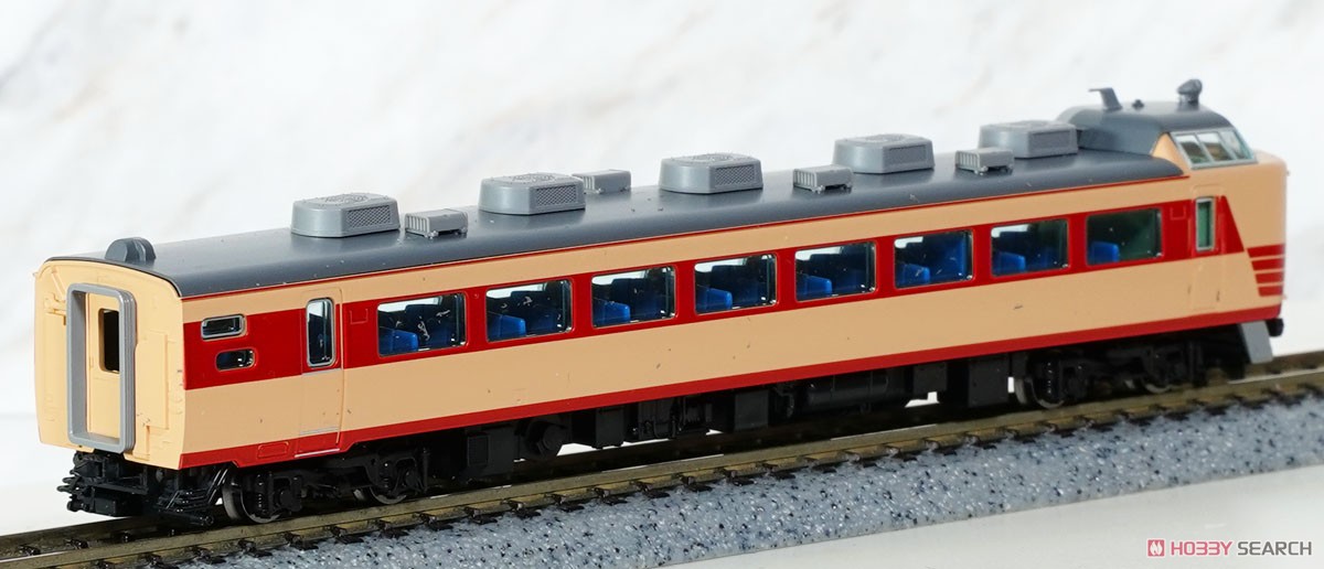 国鉄 489系特急電車 (クハ489-200・600) 基本セット (基本・4両セット