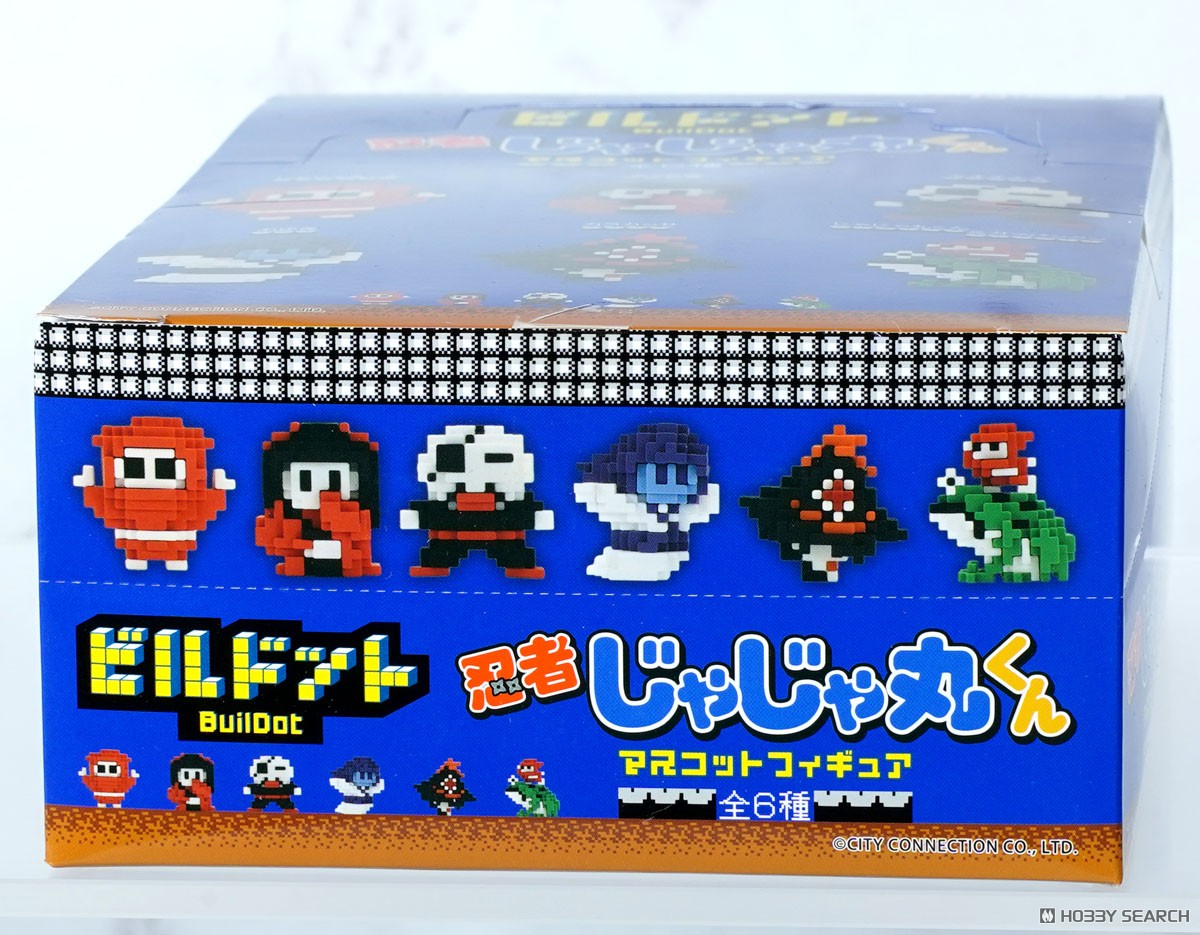 ビルドット『忍者じゃじゃ丸くん』マスコットフィギュア (6個セット