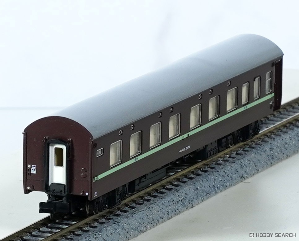 オロネ10-2078 ぶどう色 (淡緑色帯) (鉄道模型) - ホビーサーチ 鉄道模型 N