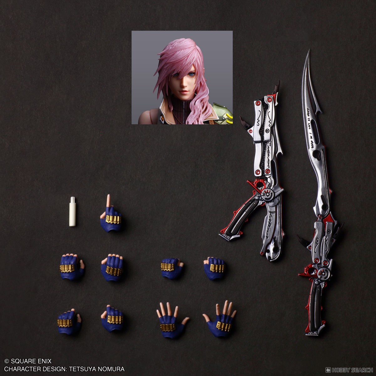ファイナルファンタジーXIII PLAY ARTS真 ライトニング (完成品