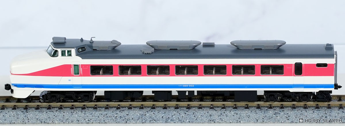 JR 489系特急電車 (金沢運転所・H03編成・白山) 基本セット (基本・5両