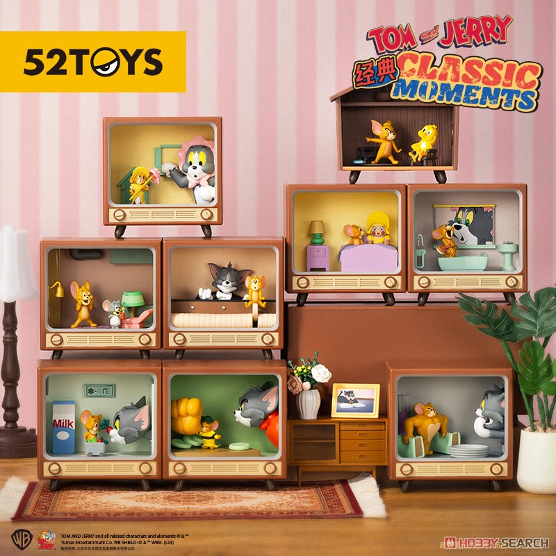 52TOYS BLINDBOX トムとジェリー クラシックモーメント (8個セット