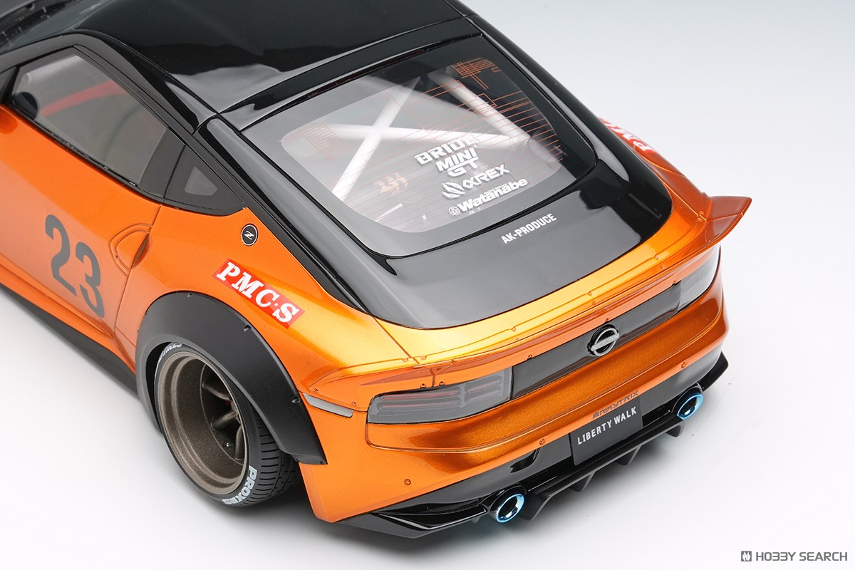 lb nation Fairlady Z(RZ34) (RS Watanabe 8spoke wheel) Candy Gold